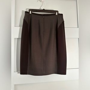 Tahari black & gray color block pencil skirt, size 10